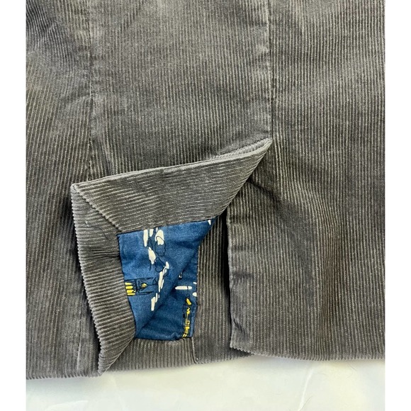 Boden Jacket - Gray Corduroy Boden Blazer | Size 12 - Picture 8 of 10